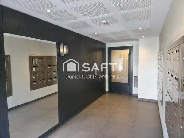 Appartement F2  avec Terrasse, immeuble 2023, 43m²