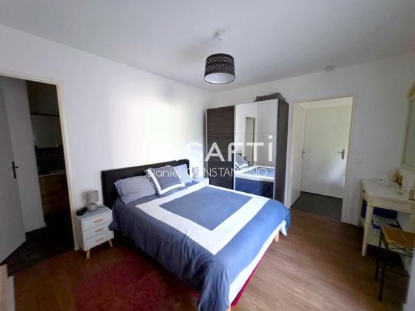 Appartement F2  avec Terrasse, immeuble 2023, 43m²