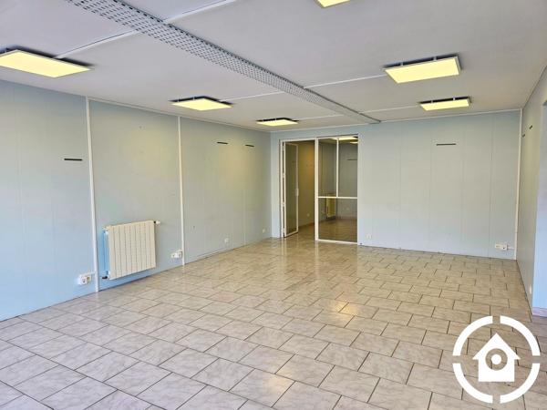 Bureaux avec vitrine