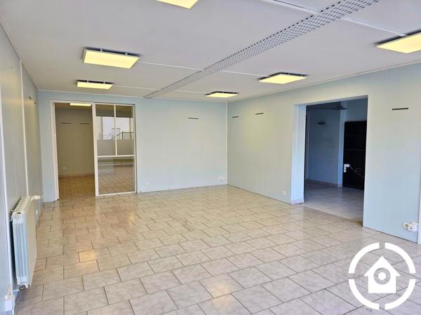 Bureaux avec vitrine
