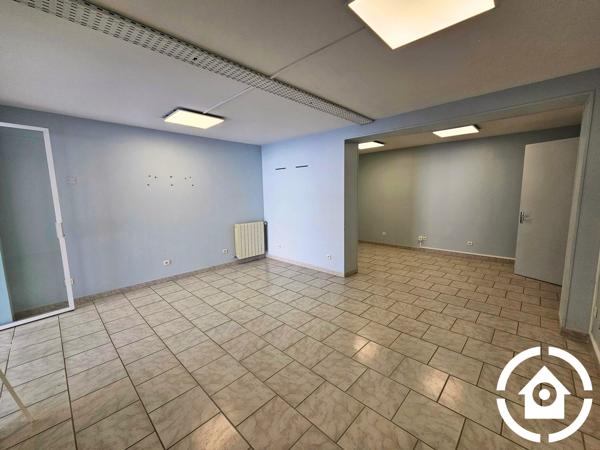 Bureaux avec vitrine