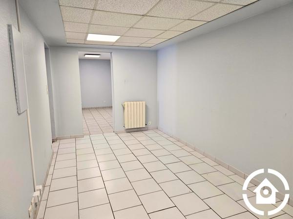 Bureaux avec vitrine