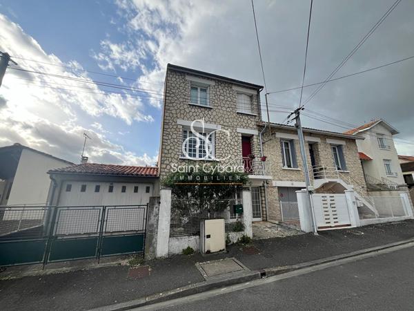 Maison à vendre à Angoulême quartier St Cybard – 4 chambres