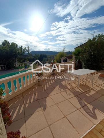 Maison avec 2 logements - Garage- Piscine- vue