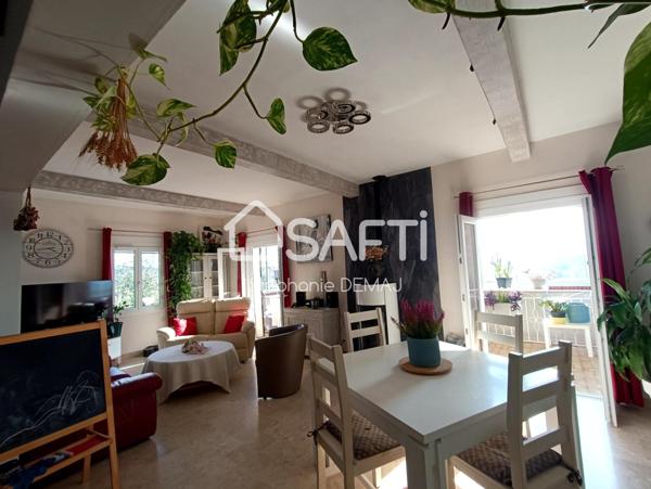 Maison avec 2 logements - Garage- Piscine- vue