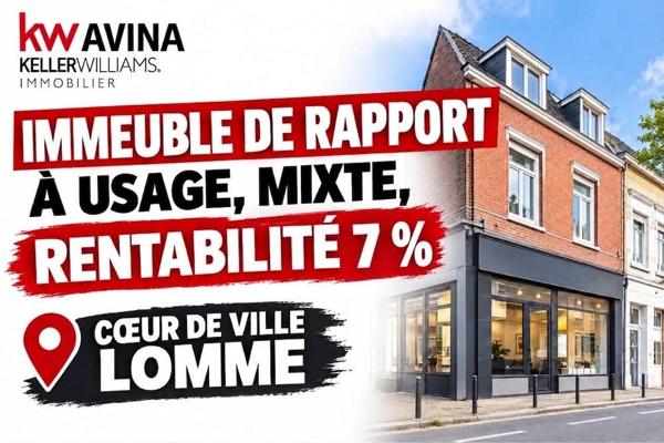 Immeuble à vendre, 140 m² - Lille 59160