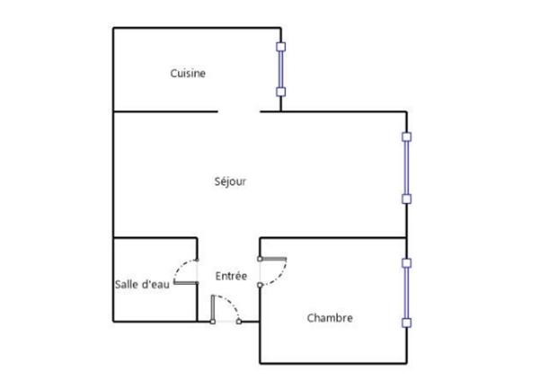 SURESNES/ Bas Rogers - Appartement 2 pièces 38m² - 1 Cave
