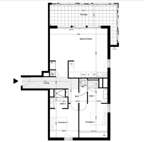 Appartement à vendre 3 pièces 79 m² Castelnau-le-Lez
