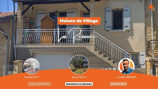 À découvrir : La Rénovée au cœur d’un charmant bourg