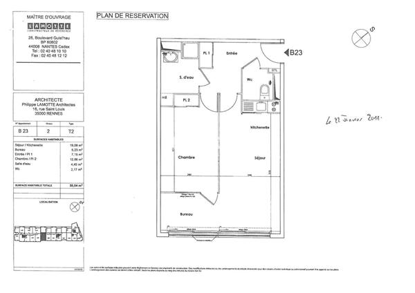 Appartement à vendre 2 pièces - 50 m²