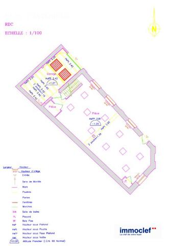 Vente Immeuble 127m 2 - La Madeleine, • Réf. VI052