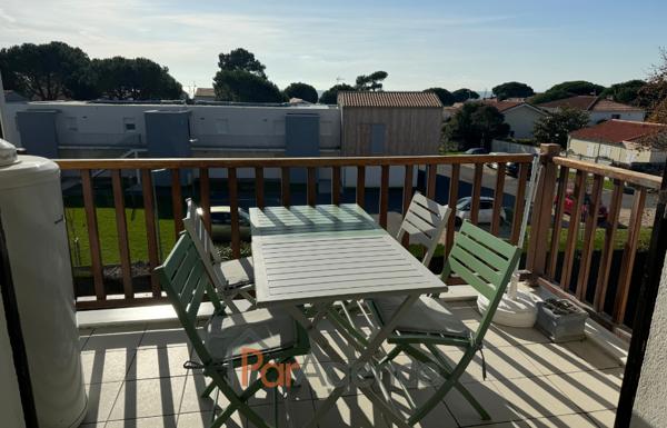 Appartement traversant 2 pièces avec aperçu mer proche Ponta