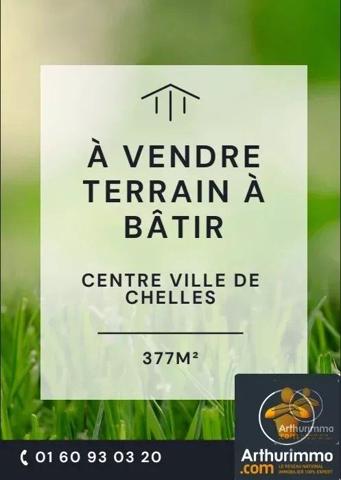 Vente                                                      Terrain
                        
                                         377 m2                     à Chelles