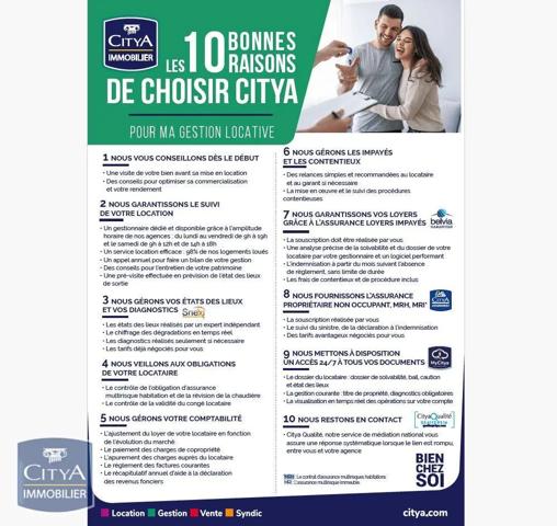 Appartement à vendre 2 pièces 37m²