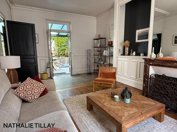 A vendre ORLEANS Dunois, maison bourgeoise avec jardin