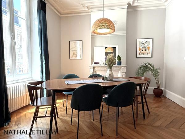 A vendre ORLEANS Dunois, maison bourgeoise avec jardin