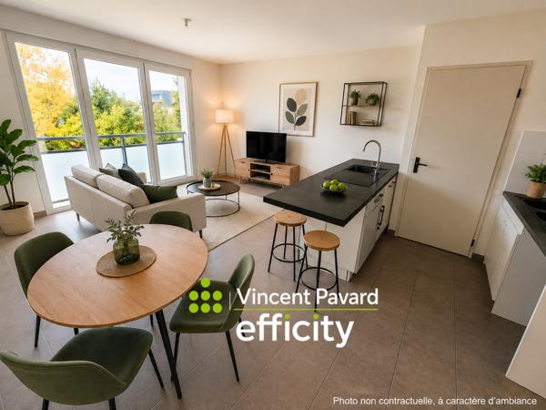 Appartement
         3 pièces
        - 52 m² Exclusivité 154 990 € *