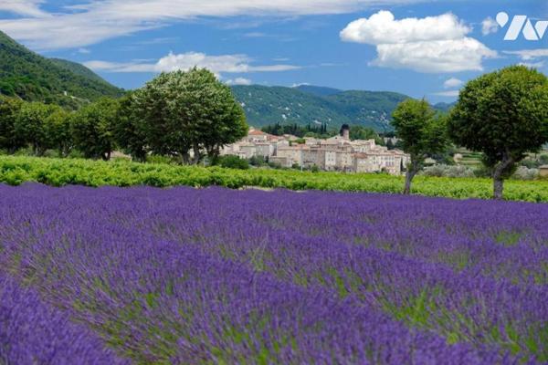 Secteur plaine de Montélimar, Bâtiment récent avec terrain.