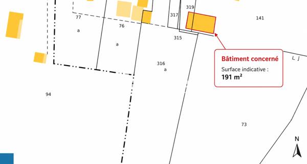À vendre Parking 161 m² - Sainte-gemmes-sur-loire 49130