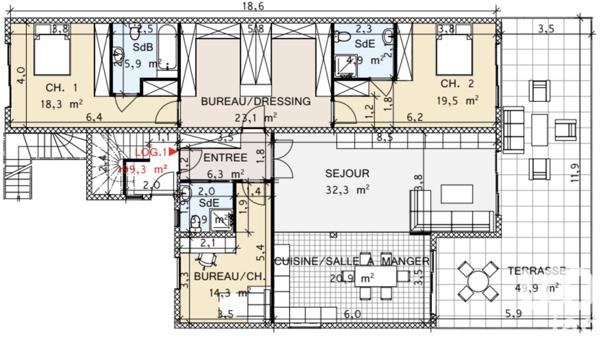 Appartement à vendre 5 pièces 150 m² Nanteuil-lès-Meaux
