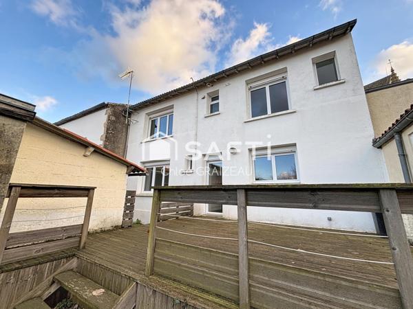 Maison de bourg, 129 m², 3 chambres et un bureau