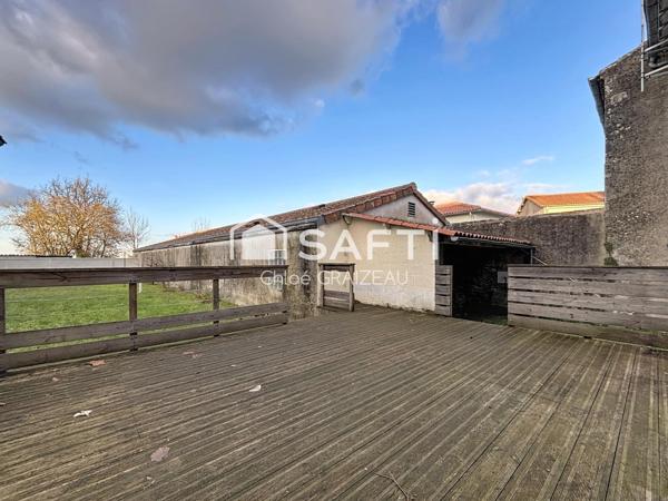 Maison de bourg, 129 m², 3 chambres et un bureau