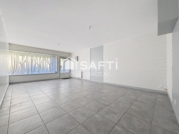 Maison de bourg, 129 m², 3 chambres et un bureau