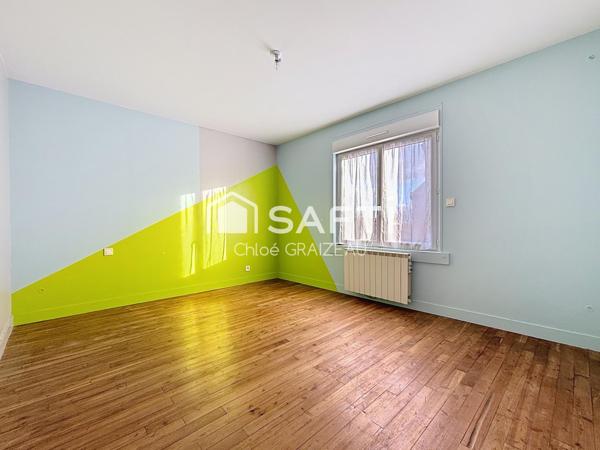 Maison de bourg, 129 m², 3 chambres et un bureau