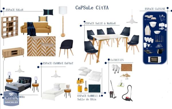 Appartement à louer 3 pièces 59.03m²