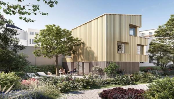 Magnifique appartement neuf de 107, 2 m²,  T5 , situe  dans l'est parisien , 75020 paris, quartier Gambetta .