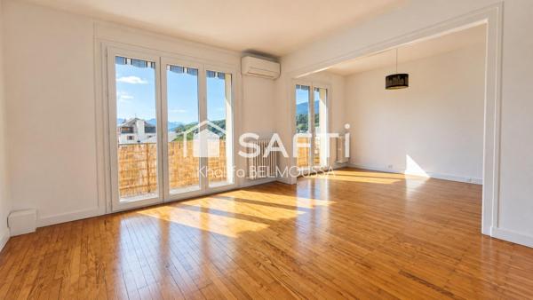 AIX-LES-BAINS – T3 DE 73 M² – BALCONS – VUE DÉGAGÉE – 5? ÉTAGE AVEC ASCENSEUR