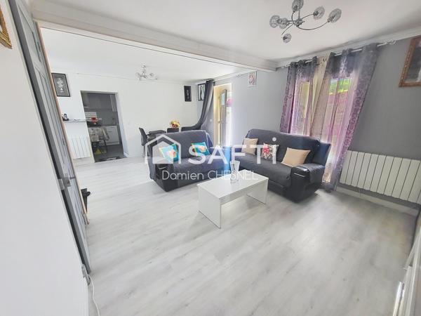 maison rénovée 2 chambres au cœur de Saulzais-le-Potier