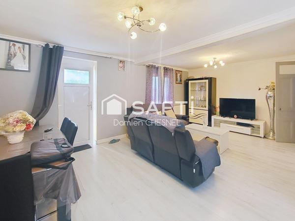 maison rénovée 2 chambres au cœur de Saulzais-le-Potier