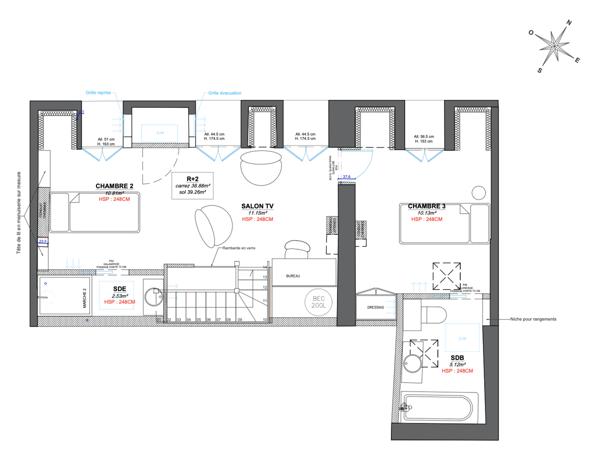 Paris (75009) DUPLEX D'EXCEPTION — DERNIERS ÉTAGES — BALCONS MARTYRS / NOTRE-DAME-DE-LORETTE — PARIS 9E