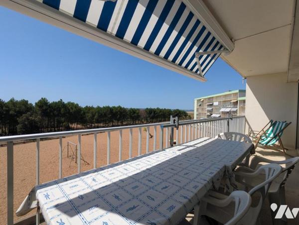 Quartier de la pierre attelée, Appartement les pieds dans le sable 2 chambres.