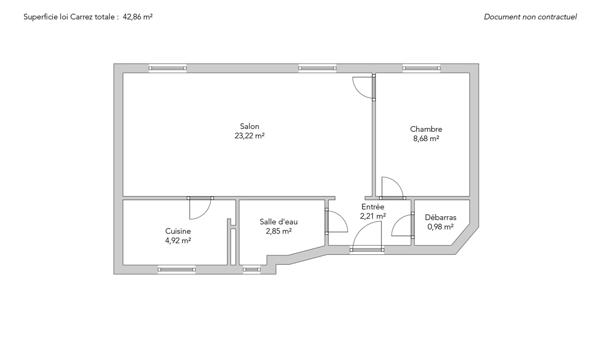 Appartement Paris 7e - GROS-CAILLOU