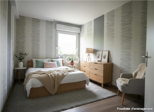 Appartement à vendre de 3 pièces de 69.64 m²