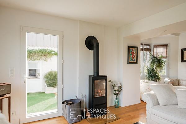 Maison rénovée et son parc en bord de Sèvre