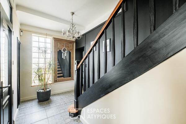 Maison rénovée et son parc en bord de Sèvre