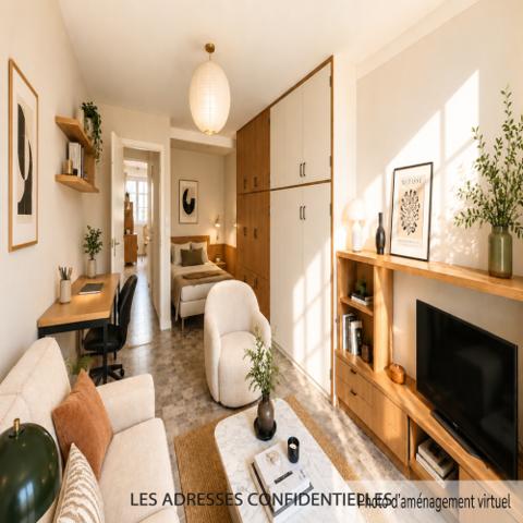IRIGNY - T3 TRAVERSANT de 66m² - PLACE DE STATIONNEMENT - CAVE.