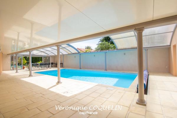 Dpt Loire Atlantique (44), à vendre LE CELLIER/MAUVES SUR LOIRE-maison P7 de 240 m²-piscine