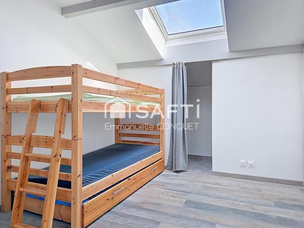 Maison de charme 5 chambres, garage et terrasse