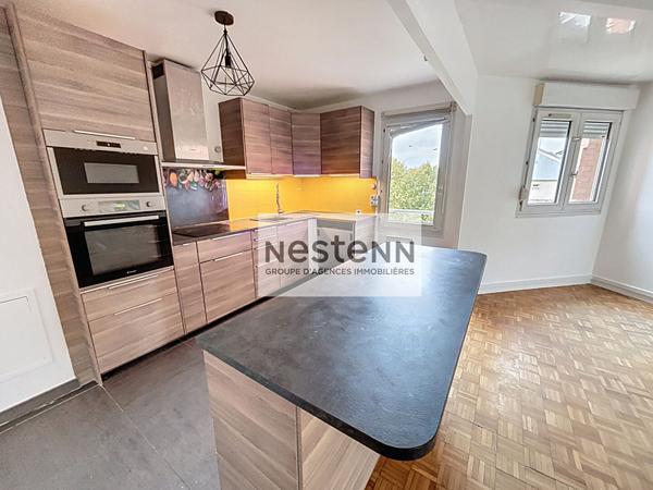 Appartement Ermont 4 pièces - 2 chambres - loggia - Centre-ville - Garage sous-sol.