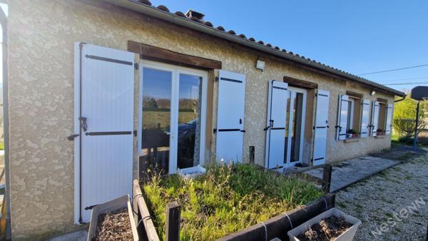 Maison de plain-pied 3 chambres au calme à 10 min de Bergerac !