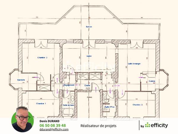 Appartement 5 pièces - 109 m² Bien prestige