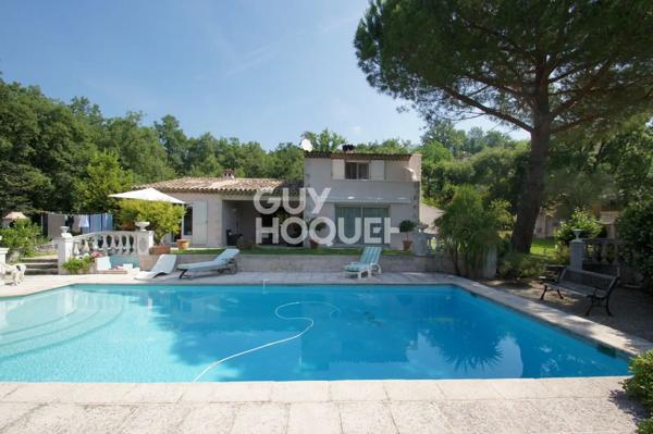 Villa familiale avec piscine ? Vence ? 201 m² sur 3000 m² de terrain arboré