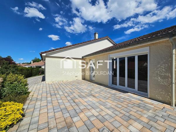 Maison Plain Pied Miserey, 116m², 4 Ch, 7 ares