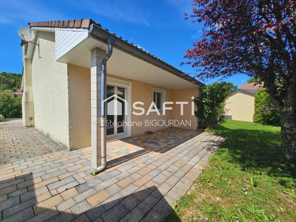 Maison Plain Pied Miserey, 116m², 4 Ch, 7 ares