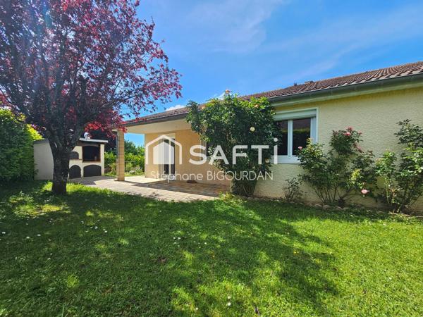 Maison Plain Pied Miserey, 116m², 4 Ch, 7 ares