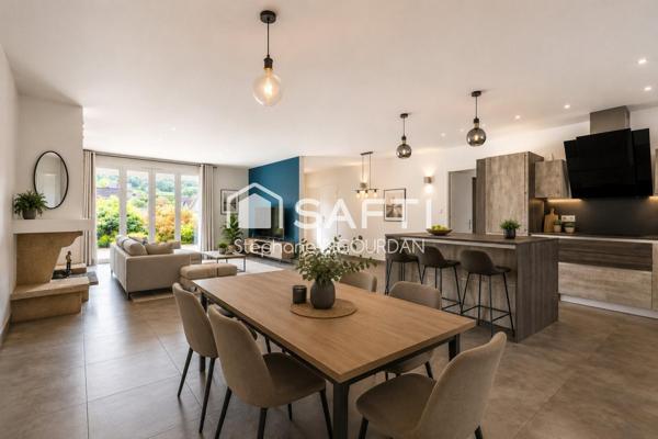 Maison Plain Pied Miserey, 116m², 4 Ch, 7 ares